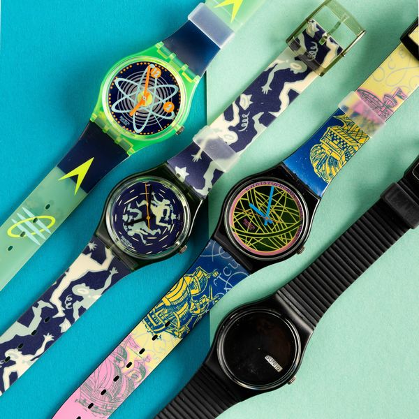 Swatch : Quattro Swatch NOS  - Asta Swatch my Valentine - Associazione Nazionale - Case d'Asta italiane