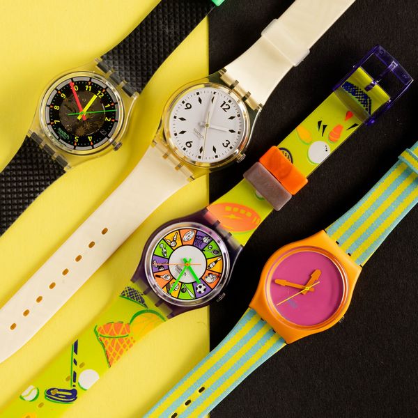 Swatch : Quattro Swatch NOS  - Asta Swatch my Valentine - Associazione Nazionale - Case d'Asta italiane