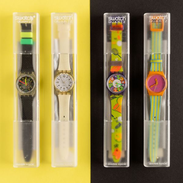Swatch : Quattro Swatch NOS  - Asta Swatch my Valentine - Associazione Nazionale - Case d'Asta italiane