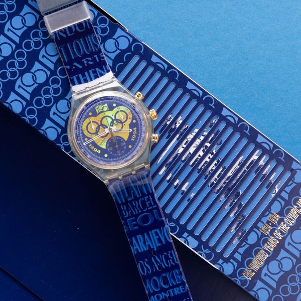 Swatch : Swatch Chrono NOS  - Asta Swatch my Valentine - Associazione Nazionale - Case d'Asta italiane