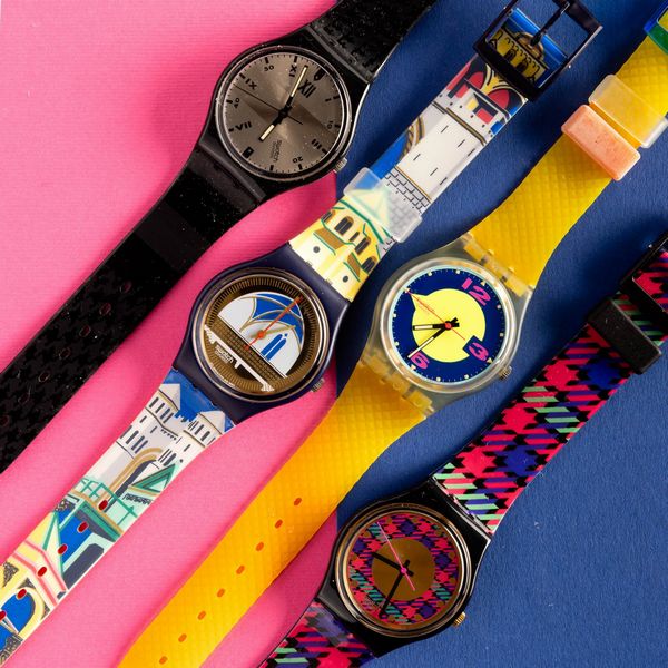 Swatch : Quattro Swatch NOS  - Asta Swatch my Valentine - Associazione Nazionale - Case d'Asta italiane