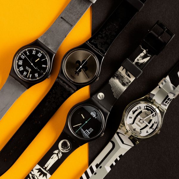 Swatch : Quattro Swatch Lady NOS  - Asta Swatch my Valentine - Associazione Nazionale - Case d'Asta italiane