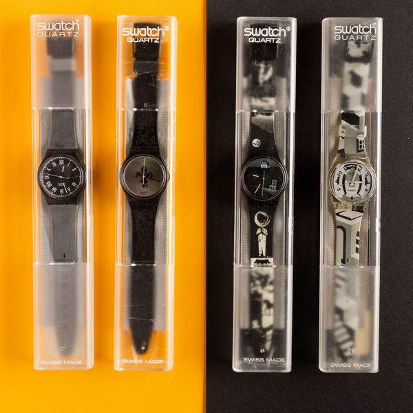 Swatch : Quattro Swatch Lady NOS  - Asta Swatch my Valentine - Associazione Nazionale - Case d'Asta italiane