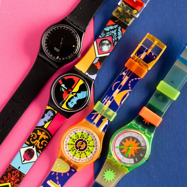 Swatch : Quattro Swatch NOS  - Asta Swatch my Valentine - Associazione Nazionale - Case d'Asta italiane