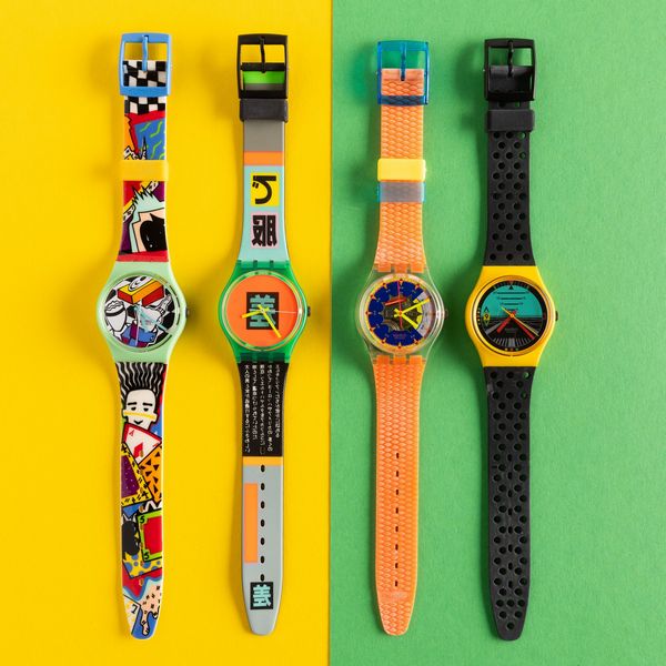 Swatch : Quattro Swatch NOS  - Asta Swatch my Valentine - Associazione Nazionale - Case d'Asta italiane