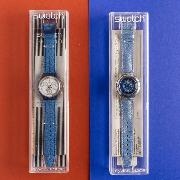 Swatch : Swatch Chrono e Swatch Scuba NOS  - Asta Swatch my Valentine - Associazione Nazionale - Case d'Asta italiane