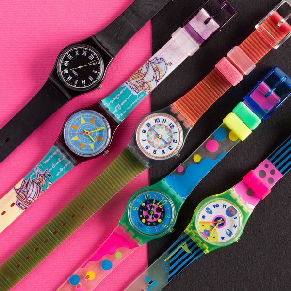 Swatch : Cinque Swatch Lady NOS  - Asta Swatch my Valentine - Associazione Nazionale - Case d'Asta italiane