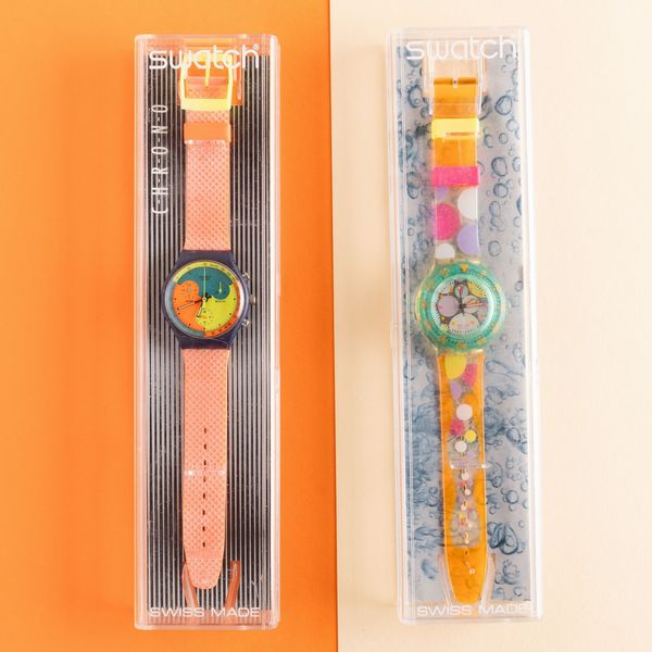 Swatch : Swatch Chrono e Scuba NOS  - Asta Swatch my Valentine - Associazione Nazionale - Case d'Asta italiane