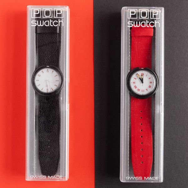 Swatch : Due Pop Swatch NOS  - Asta Swatch my Valentine - Associazione Nazionale - Case d'Asta italiane