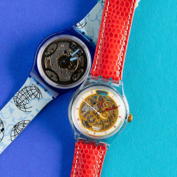 Swatch : Due Swatch Automatici NOS  - Asta Swatch my Valentine - Associazione Nazionale - Case d'Asta italiane