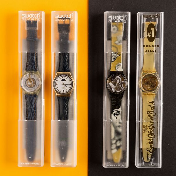 Swatch : Quattro Swatch NOS  - Asta Swatch my Valentine - Associazione Nazionale - Case d'Asta italiane
