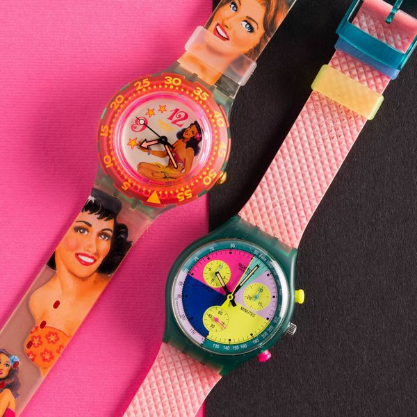 Swatch : Swatch Chrono e Scuba NOS  - Asta Swatch my Valentine - Associazione Nazionale - Case d'Asta italiane