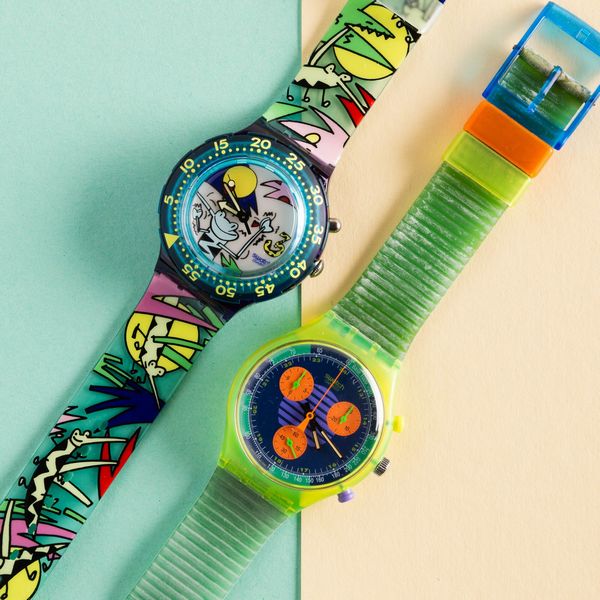 Swatch : Swatch Chrono e Scuba NOS  - Asta Swatch my Valentine - Associazione Nazionale - Case d'Asta italiane