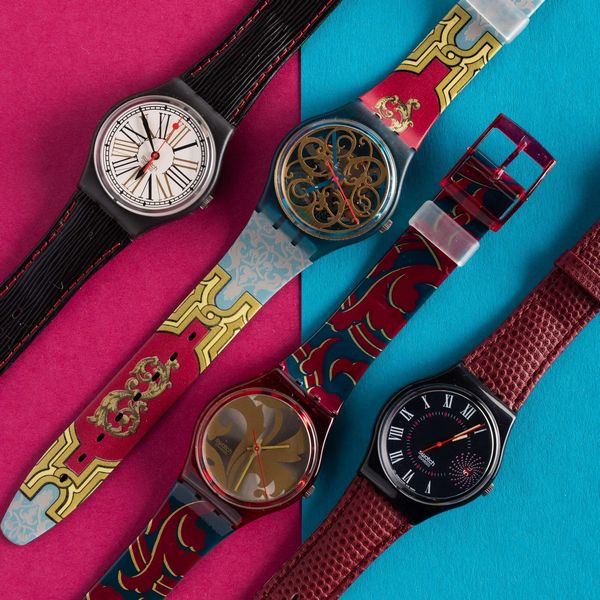 Swatch : Quattro Swatch NOS  - Asta Swatch my Valentine - Associazione Nazionale - Case d'Asta italiane