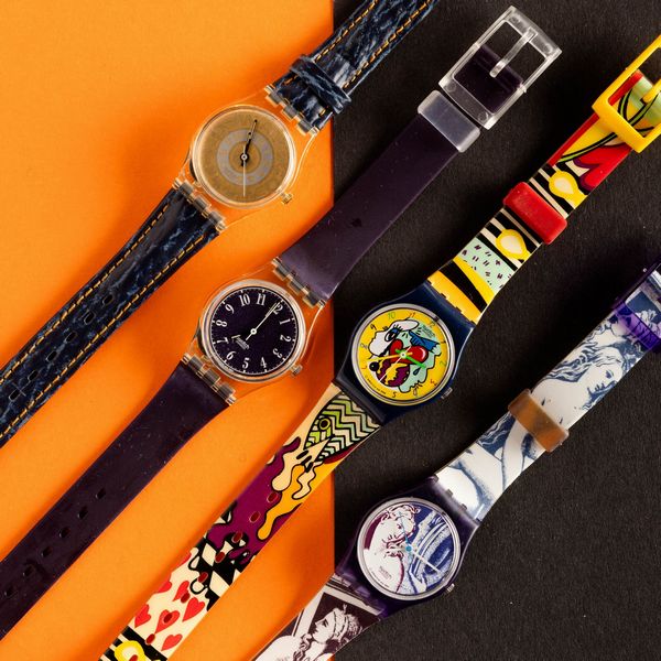 Swatch : Quattro Swatch Lady NOS  - Asta Swatch my Valentine - Associazione Nazionale - Case d'Asta italiane