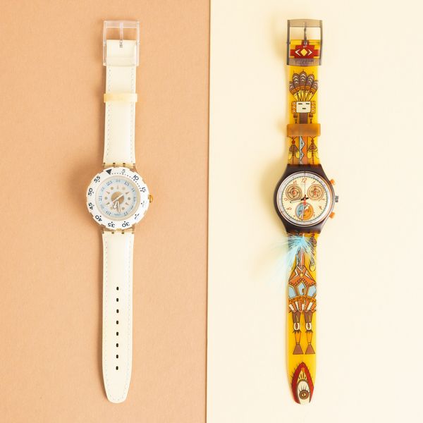 Swatch : Swatch Chrono e Scuba NOS  - Asta Swatch my Valentine - Associazione Nazionale - Case d'Asta italiane