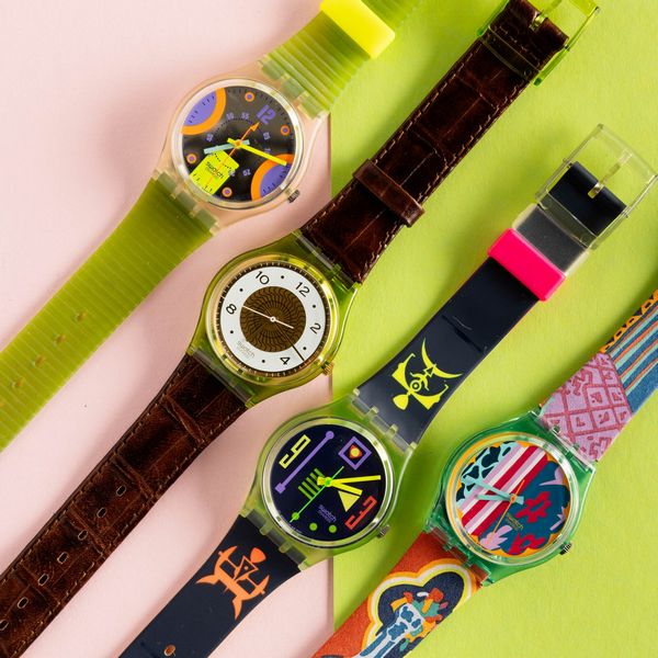 Swatch : Quattro Swatch NOS  - Asta Swatch my Valentine - Associazione Nazionale - Case d'Asta italiane