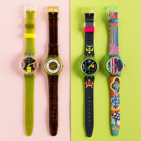 Swatch : Quattro Swatch NOS  - Asta Swatch my Valentine - Associazione Nazionale - Case d'Asta italiane