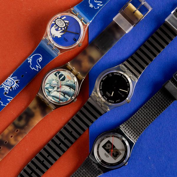 Swatch : Quattro Swatch NOS  - Asta Swatch my Valentine - Associazione Nazionale - Case d'Asta italiane