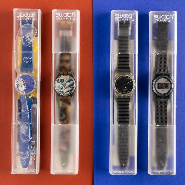 Swatch : Quattro Swatch NOS  - Asta Swatch my Valentine - Associazione Nazionale - Case d'Asta italiane