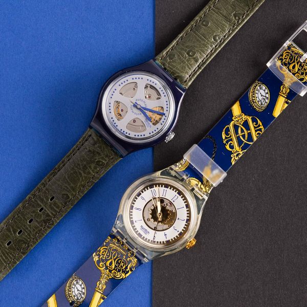 Swatch : Due Swatch Automatici NOS  - Asta Swatch my Valentine - Associazione Nazionale - Case d'Asta italiane
