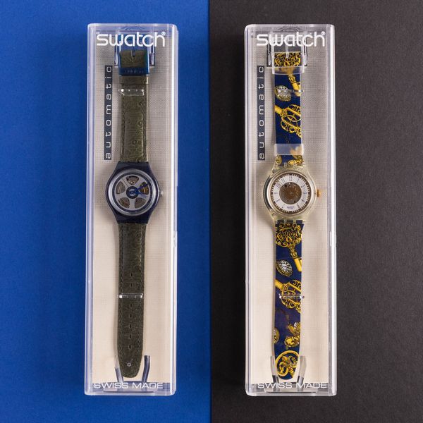 Swatch : Due Swatch Automatici NOS  - Asta Swatch my Valentine - Associazione Nazionale - Case d'Asta italiane
