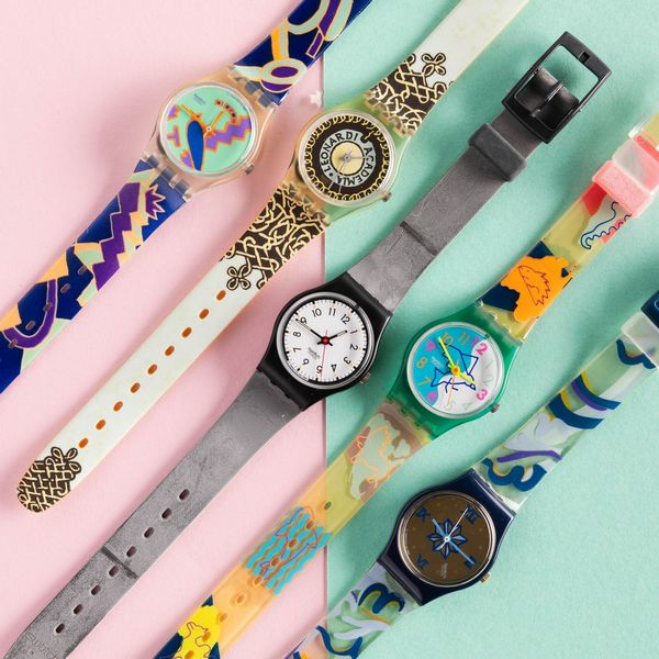Swatch : Cinque Swatch Lady NOS  - Asta Swatch my Valentine - Associazione Nazionale - Case d'Asta italiane