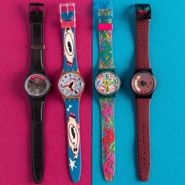 Swatch : Quattro Swatch NOS  - Asta Swatch my Valentine - Associazione Nazionale - Case d'Asta italiane