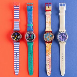 Swatch : Quattro Swatch NOS  - Asta Swatch my Valentine - Associazione Nazionale - Case d'Asta italiane