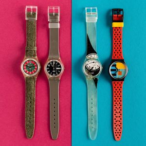 Swatch : Quattro Swatch NOS  - Asta Swatch my Valentine - Associazione Nazionale - Case d'Asta italiane