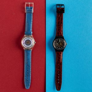 Swatch : Due Swatch Automatic NOS  - Asta Swatch my Valentine - Associazione Nazionale - Case d'Asta italiane