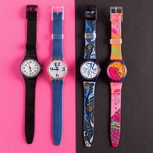 Swatch : Quattro Swatch NOS  - Asta Swatch my Valentine - Associazione Nazionale - Case d'Asta italiane