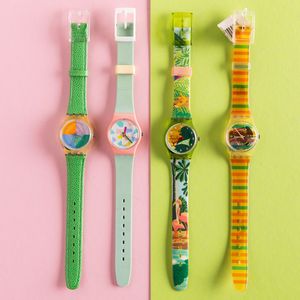 Swatch : Quattro Swatch Lady NOS  - Asta Swatch my Valentine - Associazione Nazionale - Case d'Asta italiane