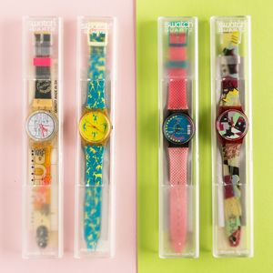 Swatch : Quattro Swatch NOS  - Asta Swatch my Valentine - Associazione Nazionale - Case d'Asta italiane