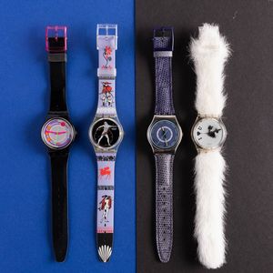 Swatch : Quattro Swatch NOS  - Asta Swatch my Valentine - Associazione Nazionale - Case d'Asta italiane