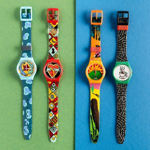 Swatch : Quattro Swatch NOS  - Asta Swatch my Valentine - Associazione Nazionale - Case d'Asta italiane