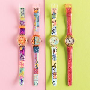 Swatch : Quattro Swatch Lady NOS  - Asta Swatch my Valentine - Associazione Nazionale - Case d'Asta italiane