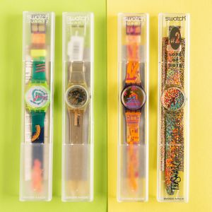 Swatch : Quattro Swatch NOS  - Asta Swatch my Valentine - Associazione Nazionale - Case d'Asta italiane