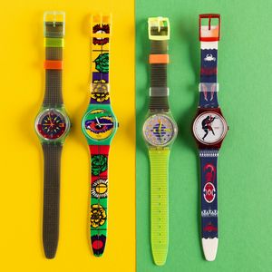 Swatch : Quattro Swatch NOS  - Asta Swatch my Valentine - Associazione Nazionale - Case d'Asta italiane