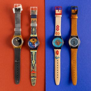 Swatch : Quattro Swatch NOS  - Asta Swatch my Valentine - Associazione Nazionale - Case d'Asta italiane
