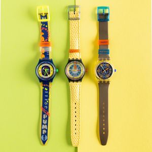 Swatch : Tre Swatch NOS  - Asta Swatch my Valentine - Associazione Nazionale - Case d'Asta italiane
