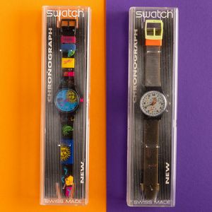 Swatch : Swatch e Swatch Chrono NOS  - Asta Swatch my Valentine - Associazione Nazionale - Case d'Asta italiane