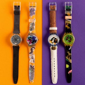 Swatch : Quattro Swatch NOS  - Asta Swatch my Valentine - Associazione Nazionale - Case d'Asta italiane