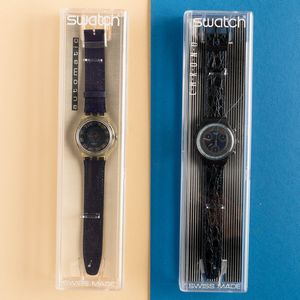 Swatch : Swatch Chrono e Swatch automatico NOS  - Asta Swatch my Valentine - Associazione Nazionale - Case d'Asta italiane