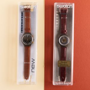 Swatch : Swatch Chrono e Swatch Automatico NOS  - Asta Swatch my Valentine - Associazione Nazionale - Case d'Asta italiane
