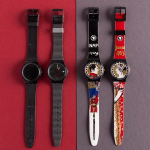 Swatch : Quattro Swatch Lady NOS  - Asta Swatch my Valentine - Associazione Nazionale - Case d'Asta italiane