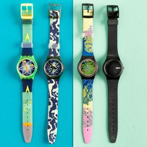 Swatch : Quattro Swatch NOS  - Asta Swatch my Valentine - Associazione Nazionale - Case d'Asta italiane
