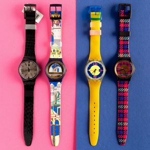 Swatch : Quattro Swatch NOS  - Asta Swatch my Valentine - Associazione Nazionale - Case d'Asta italiane