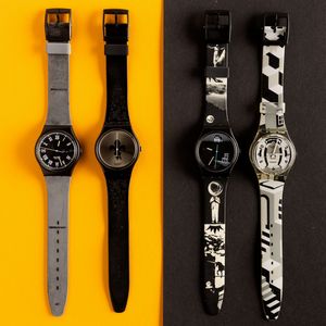 Swatch : Quattro Swatch Lady NOS  - Asta Swatch my Valentine - Associazione Nazionale - Case d'Asta italiane