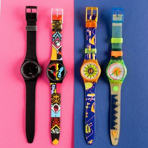 Swatch : Quattro Swatch NOS  - Asta Swatch my Valentine - Associazione Nazionale - Case d'Asta italiane